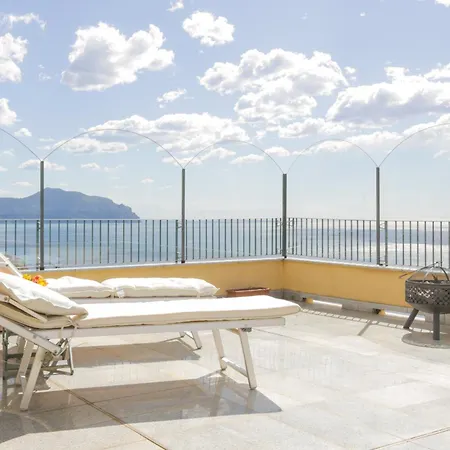 Terrazza Sul Mare - Ac - Self Check-in - Wi-fi 1g 公寓 热那亚